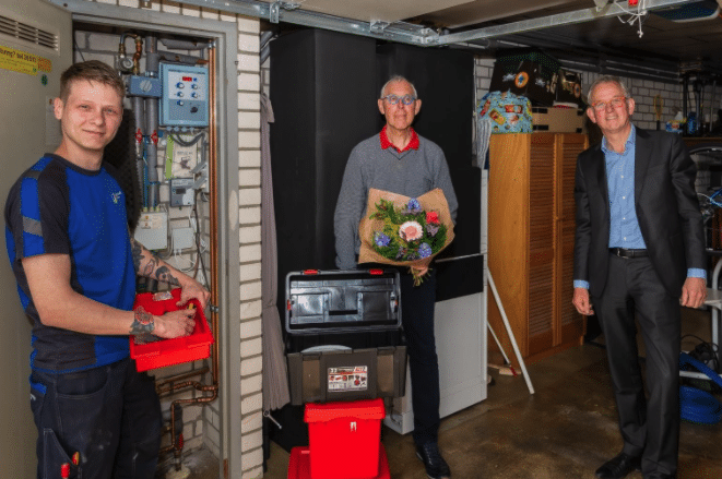 SVP plaatst eerste slimme warmtemeter